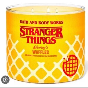 Bath & Body Works Stranger Things Eleven’s Waffles Candle BRAND NEW